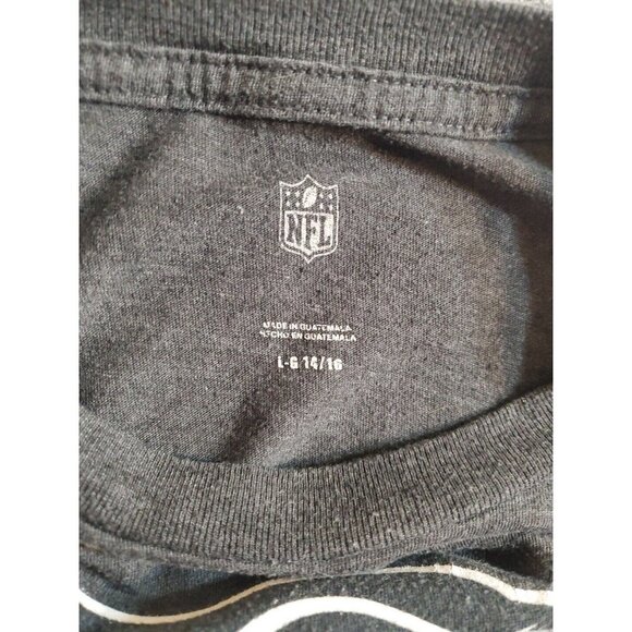 Seattle Seahawks Shirt Adult Womens Large 14/16 Gray Long-Sleeve NFL Superbowl - Picture 10 of 10